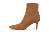 LISA SUEDE MID HEEL BOOTIE