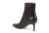 LISA MID HEEL ANKLE BOOT IN ESPRESSO SNAKE