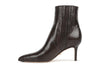LISA MID HEEL ANKLE BOOT IN ESPRESSO SNAKE