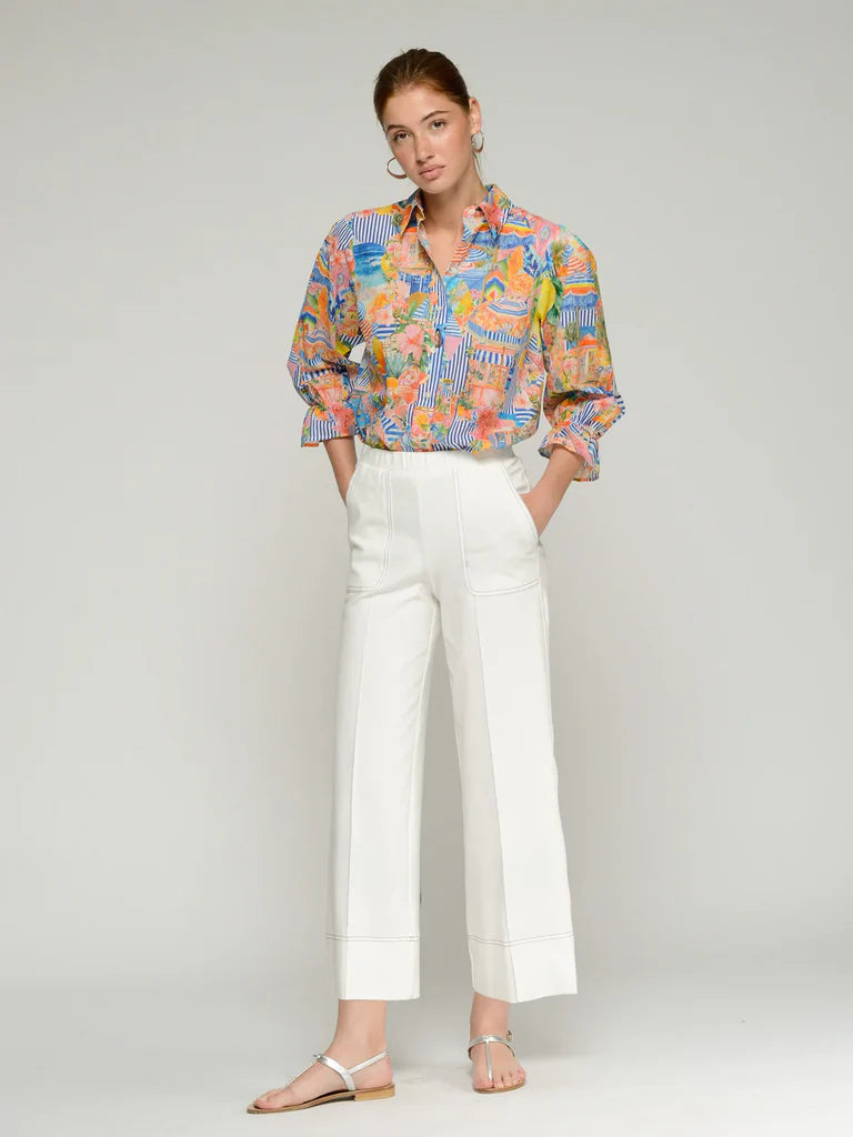 BETI BLANCO PUNTO ROMA PANT