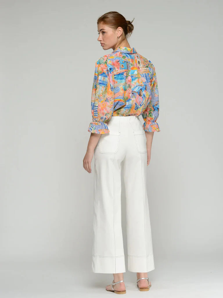 BETI BLANCO PUNTO ROMA PANT