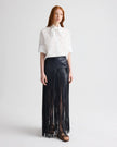 TIE ONE ON SHIRT IN SUPERFINE COTTON