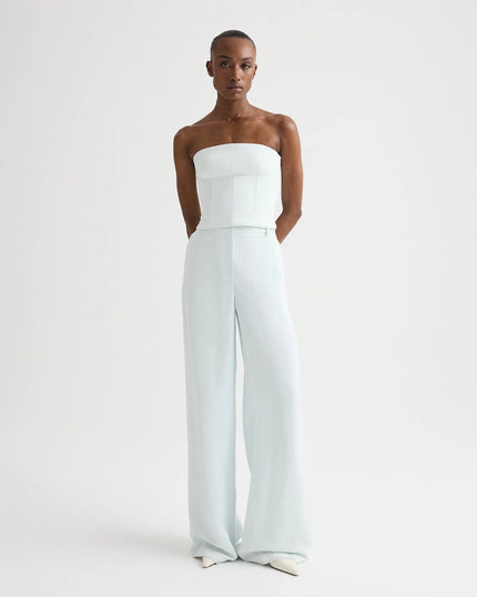 DYLAN PANT IN COATED VISCOSE LINEN