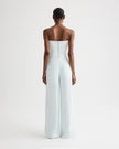 DYLAN PANT IN COATED VISCOSE LINEN