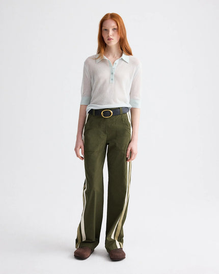 ISABELLE PANT IN VINTAGE WASHED POPLIN