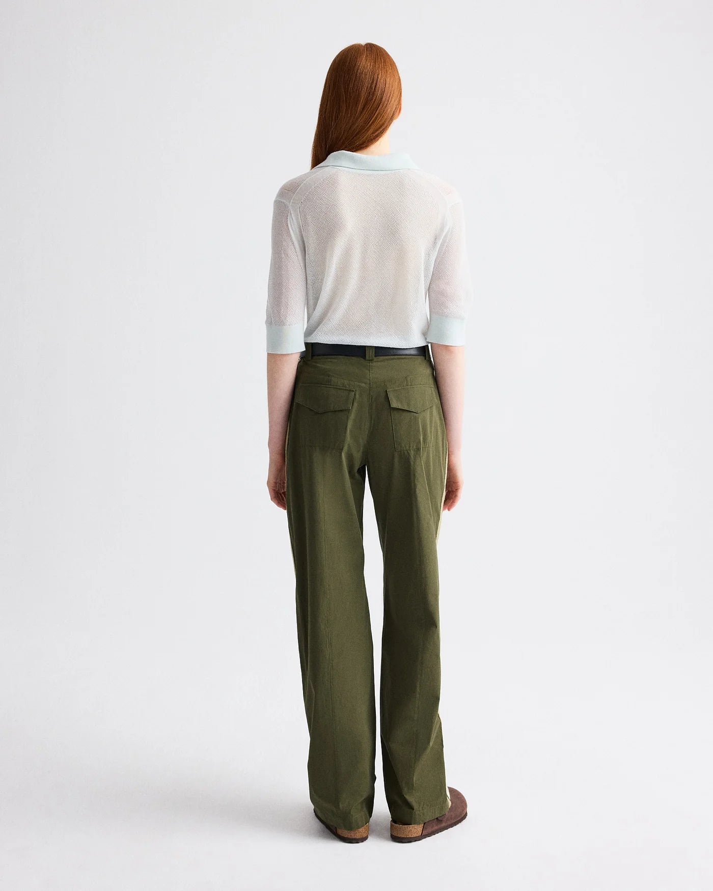 ISABELLE PANT IN VINTAGE WASHED POPLIN