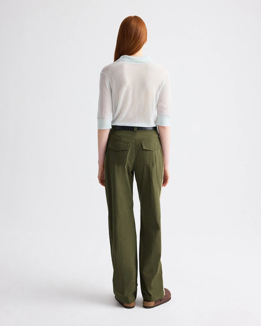 ISABELLE PANT IN VINTAGE WASHED POPLIN