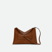 PENELOPE SLOUCH BAG IN TAN CRUST