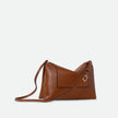 PENELOPE SLOUCH BAG IN TAN CRUST