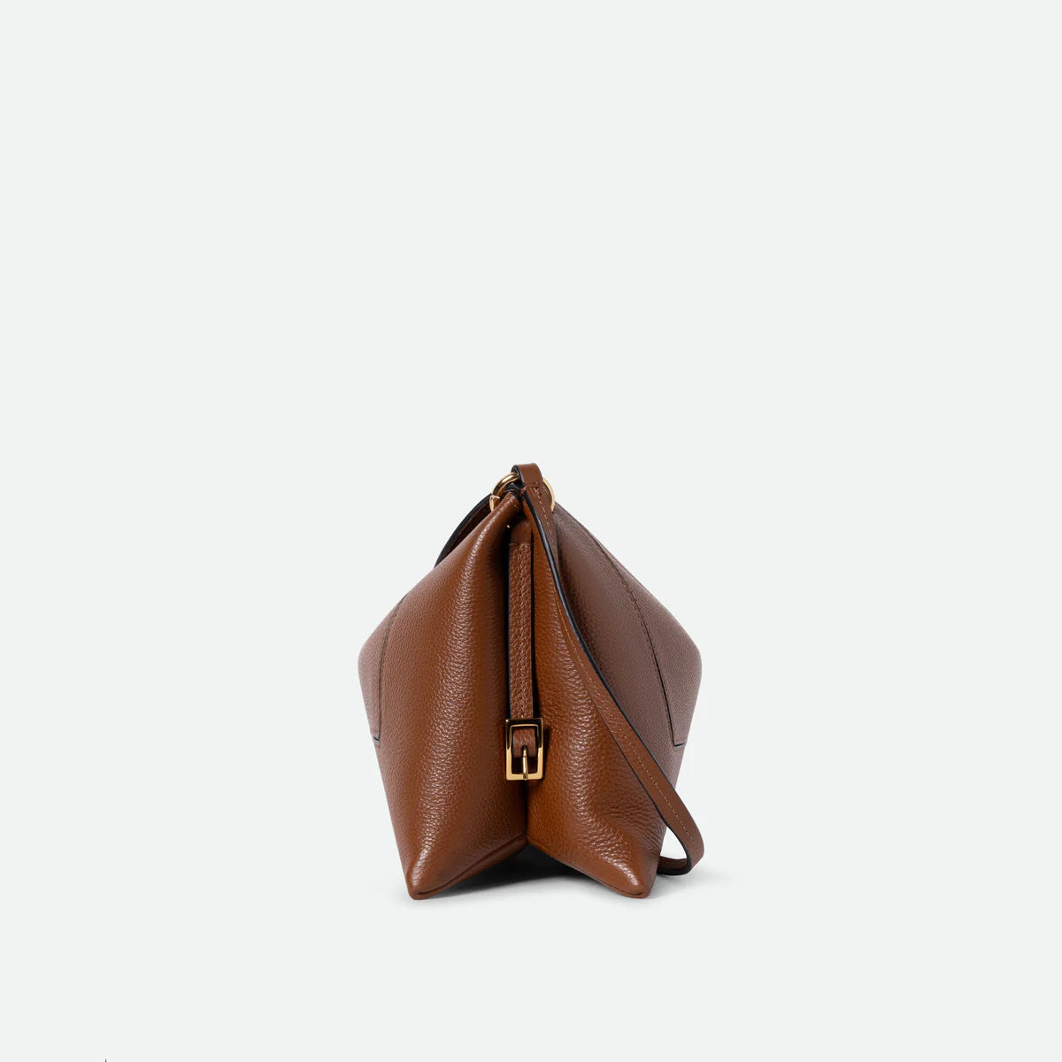PENELOPE SLOUCH BAG IN TAN CRUST