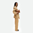 PENELOPE SLOUCH BAG IN TAN CRUST