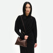 PENELOPE SLOUCH BAG IN COFFEE CRUST