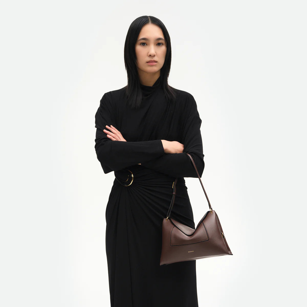 PENELOPE SLOUCH BAG IN COFFEE CRUST