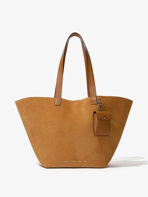 LARGE BEDFORD TOTE IN SUEDE