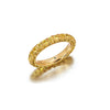 YELLOW SAPPHIRE 3 SIDED RING
