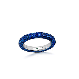SAPPHIRE 3 SIDED BAND