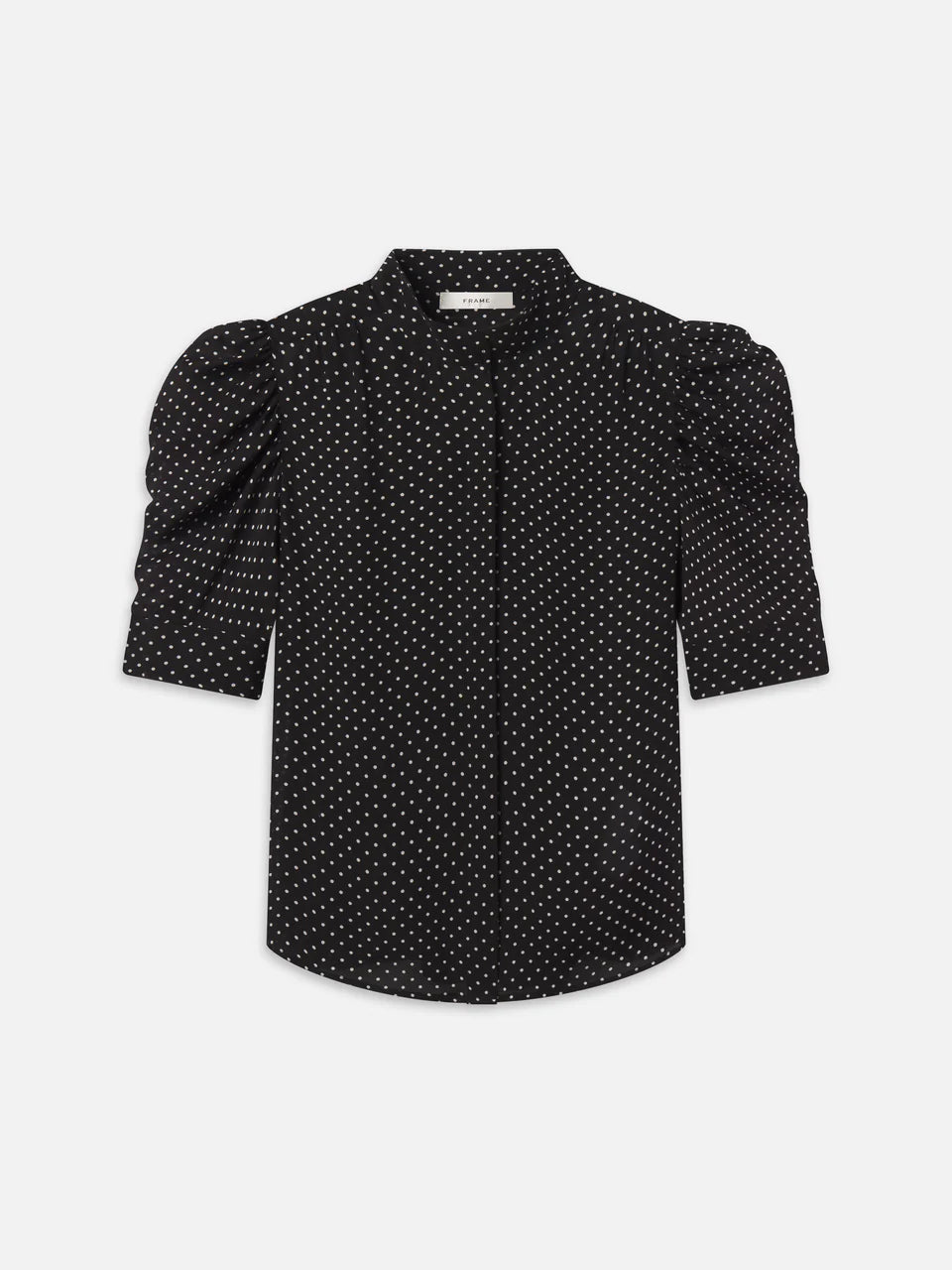 THE GILLIAN TOP IN BLACK MULTI