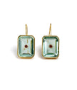 TILE EARRINGS IN AQUA