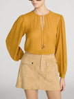 THE SILK AMULET BLOUSE
