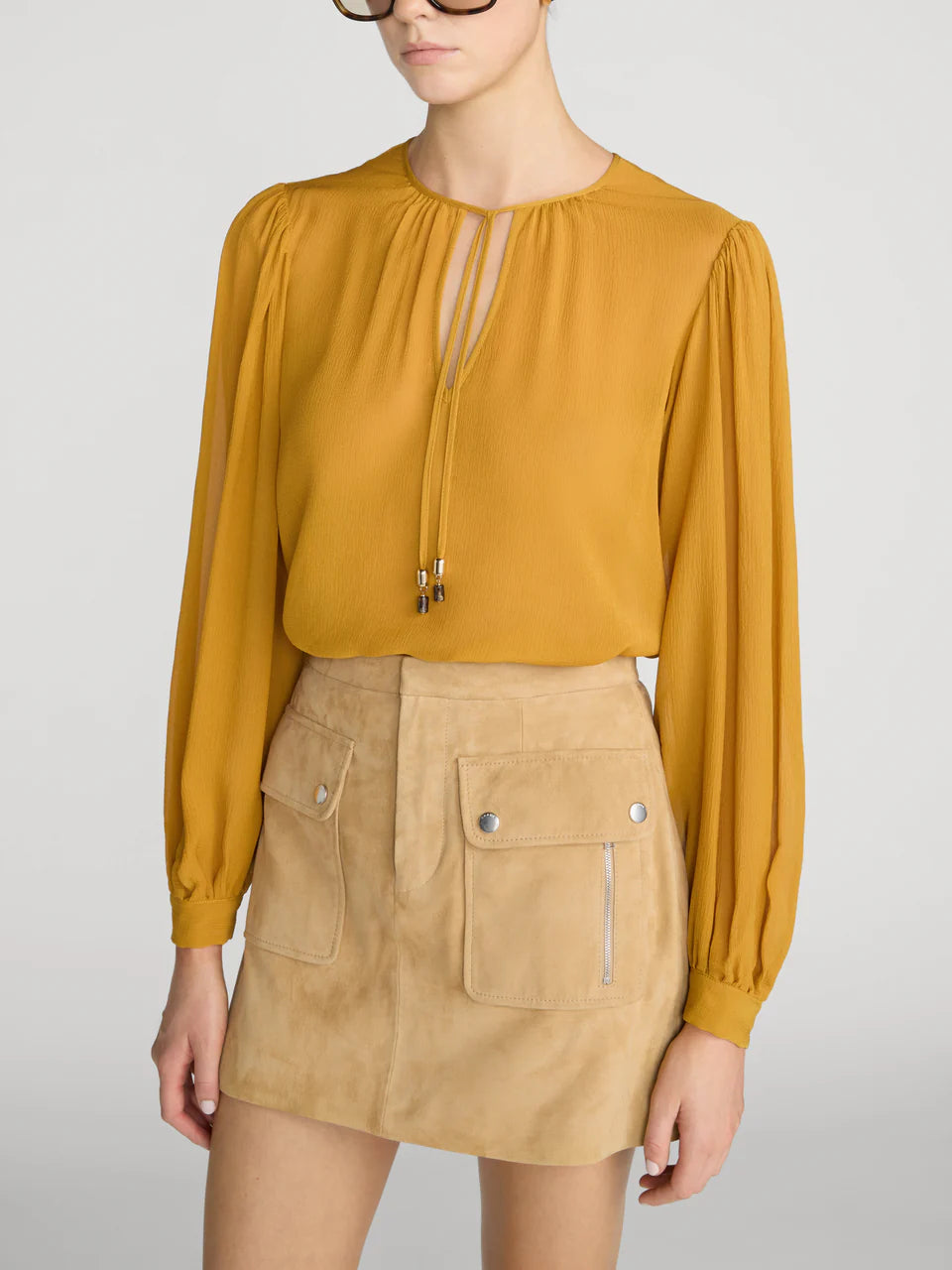 THE SILK AMULET BLOUSE