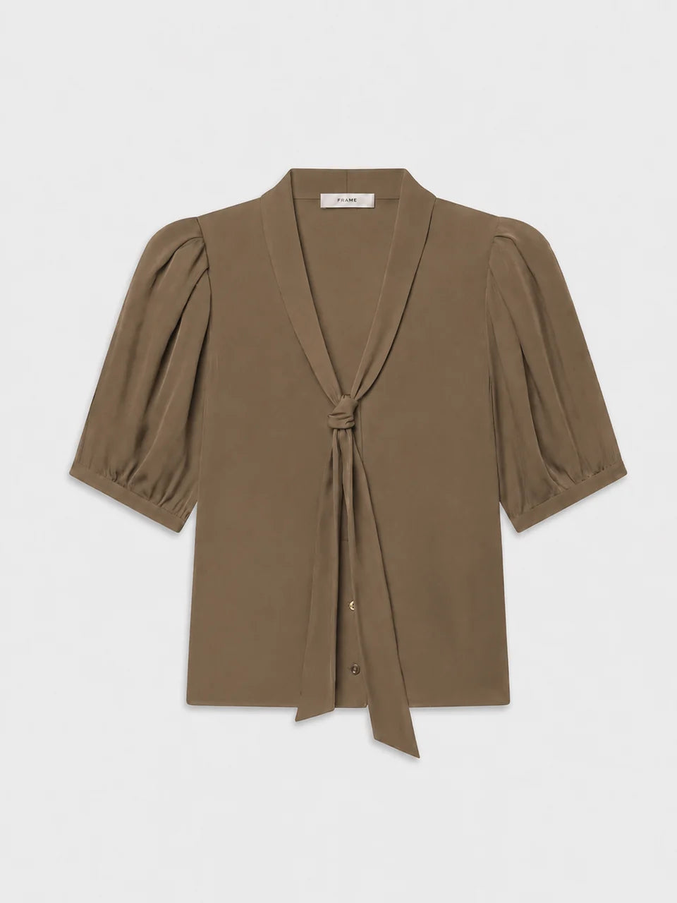 THE SONNET BLOUSE IN MOSS
