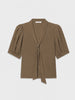 THE SONNET BLOUSE IN MOSS