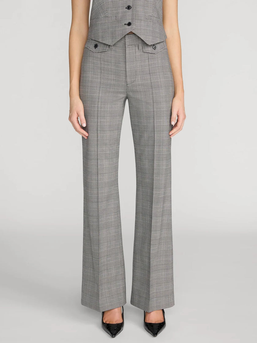 THE REBOOT TROUSER IN BLACK PLAID