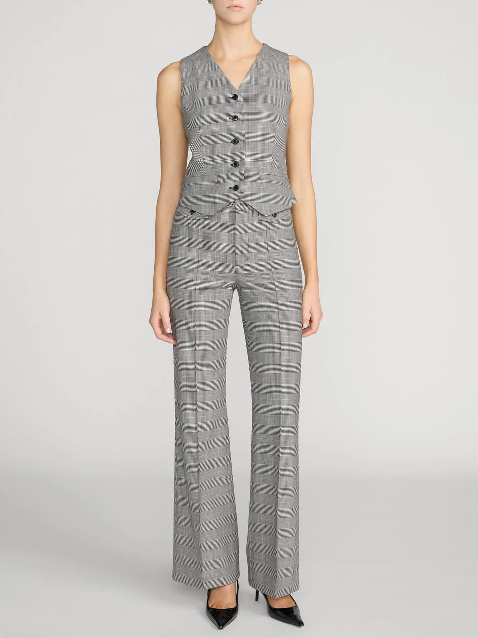 THE REBOOT TROUSER IN BLACK PLAID
