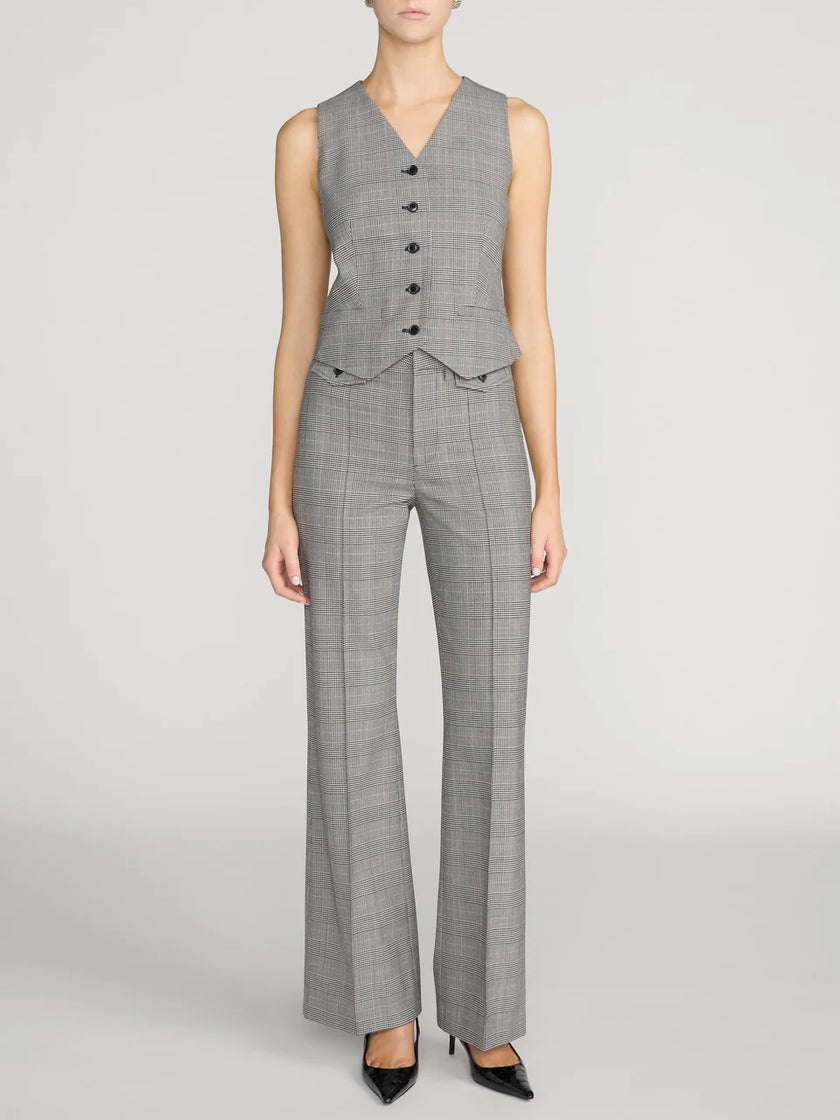 THE REBOOT TROUSER IN BLACK PLAID