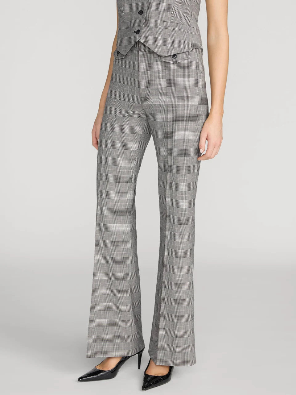 THE REBOOT TROUSER IN BLACK PLAID