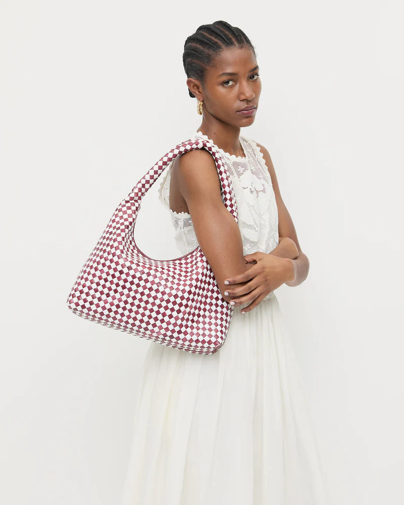 WILLOW WOVEN HOBO BAG