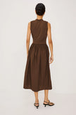 WINNIE DRESS IN ESPRESSO