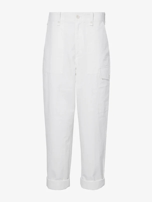 OCTAVIA PANT IN SOLID COTTON LINEN