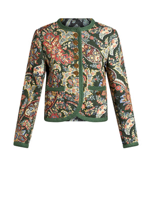 PAISLEY QUILTED JACKET