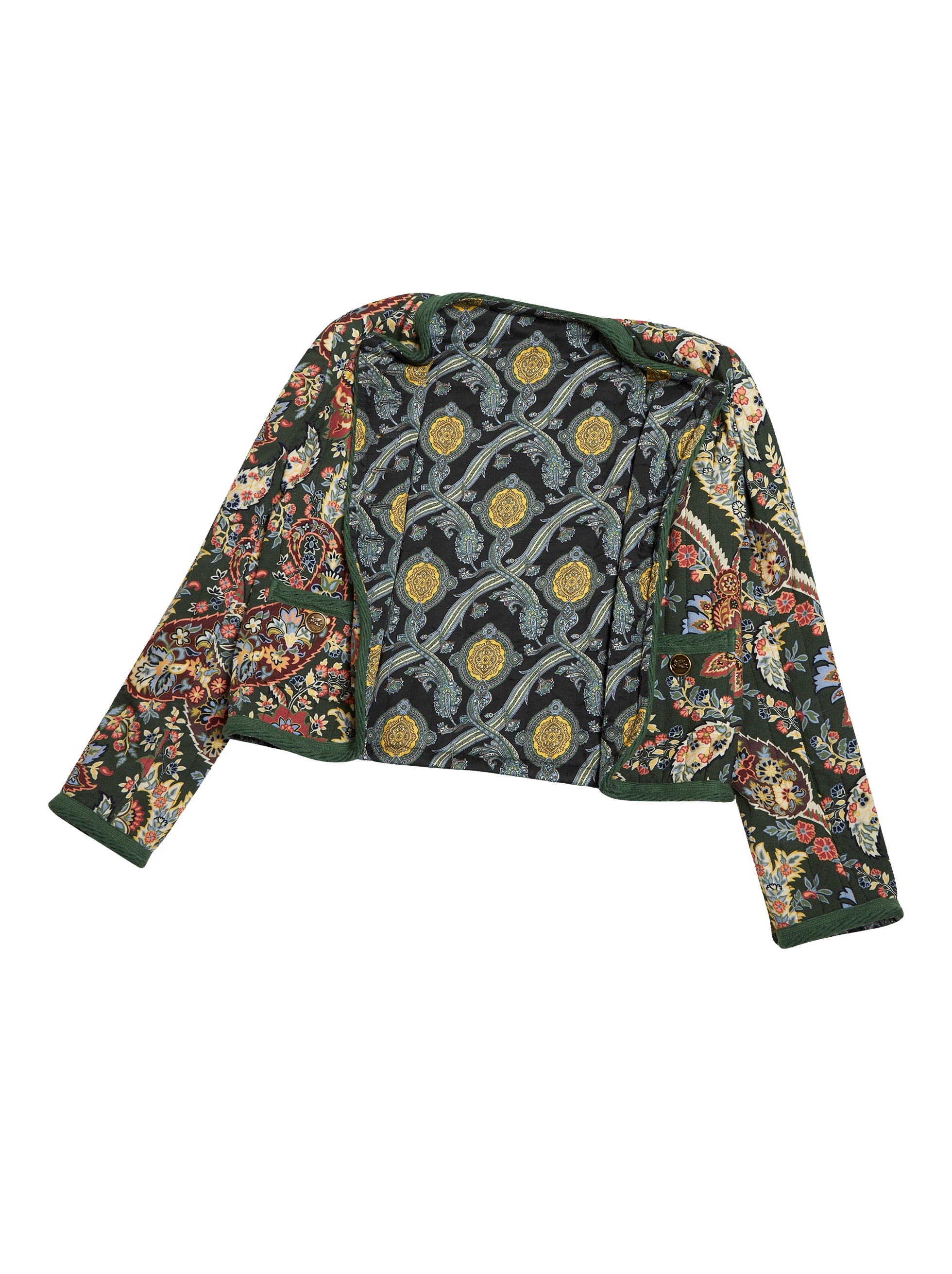 PAISLEY QUILTED JACKET