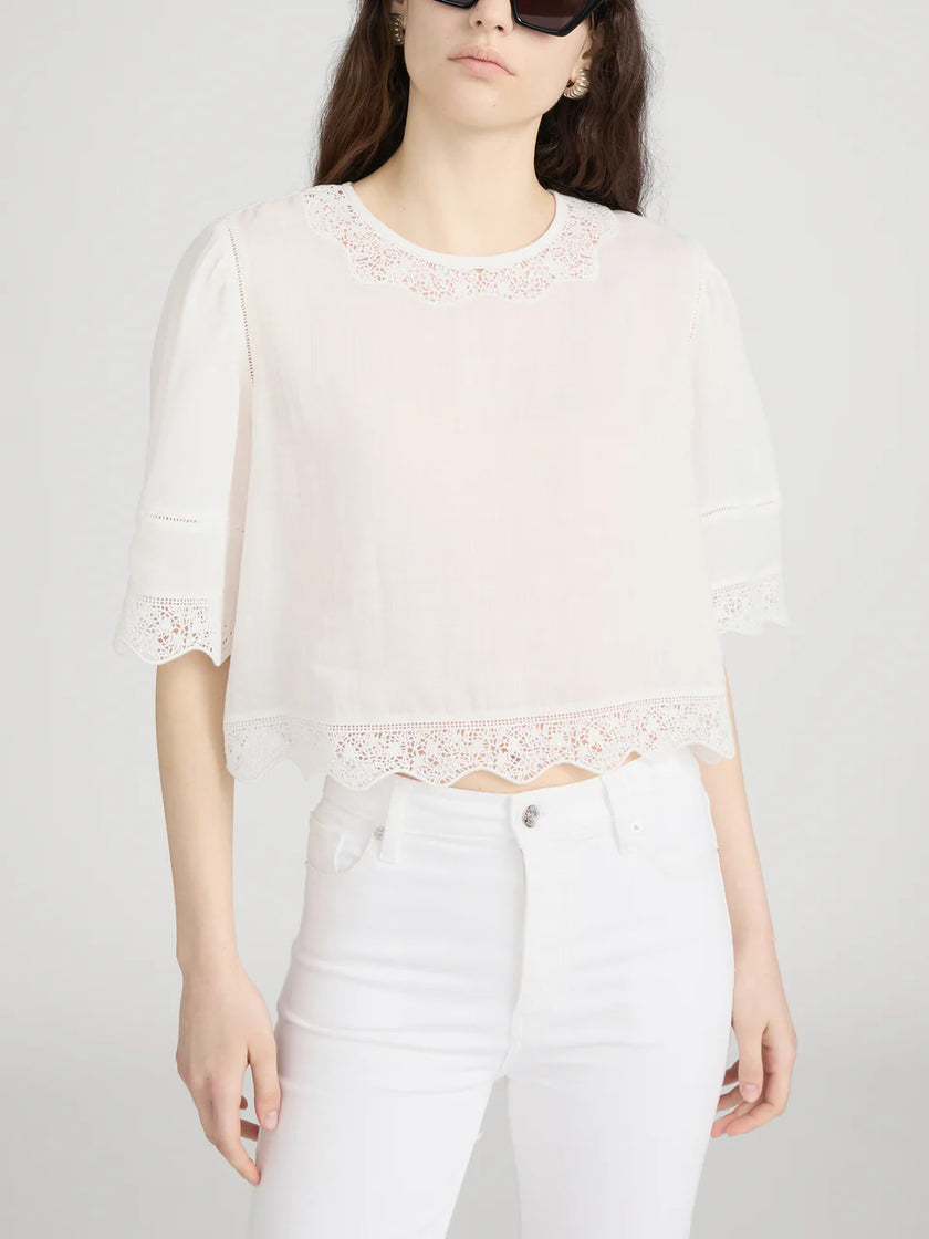 THE EMBROIDERED TOP