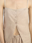 THE LINEN BUTTON UP CAMI