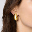 WAVE CLIP EARRING