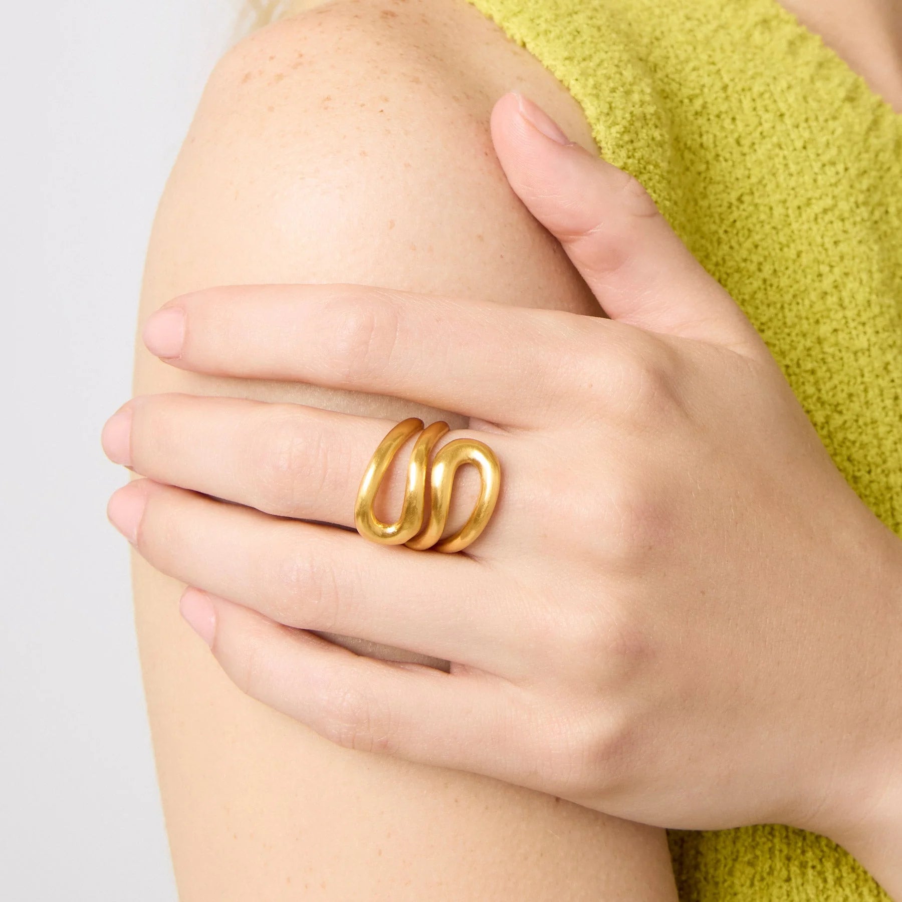 WAVE WRAP RING