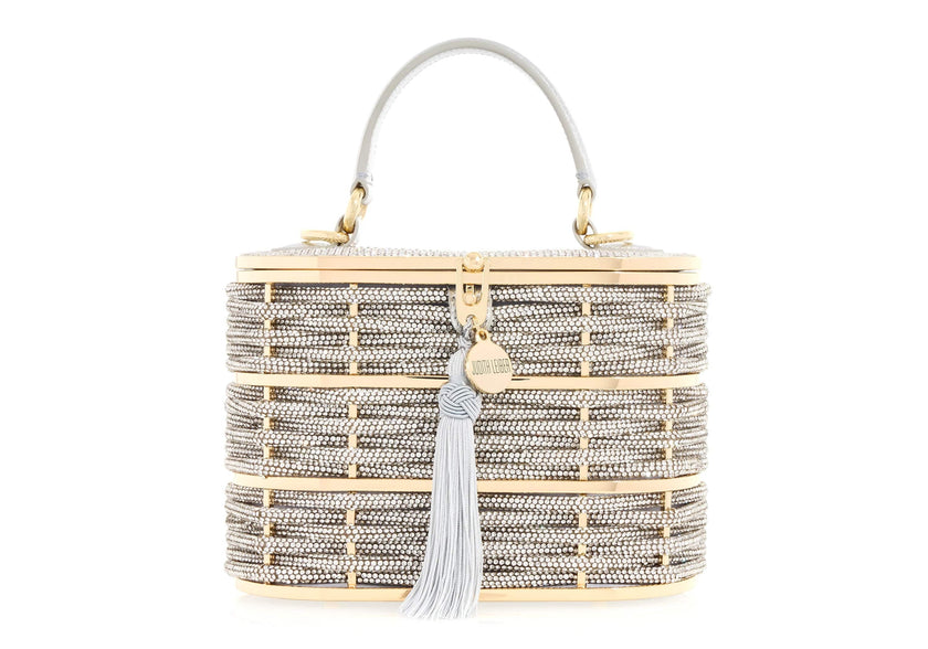WILLOW CRYSTAL WOVEN TOP HANDLE