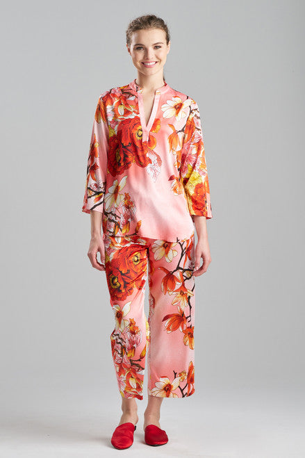 WINTER PEONY SATIN PJ