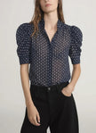 THE TIE PRINT GILLIAN TOP