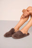 PLUSH MULE SLIPPER