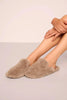 PLUSH MULE SLIPPER