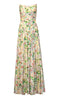 YELLOW LILY BLOSSOM GOWN