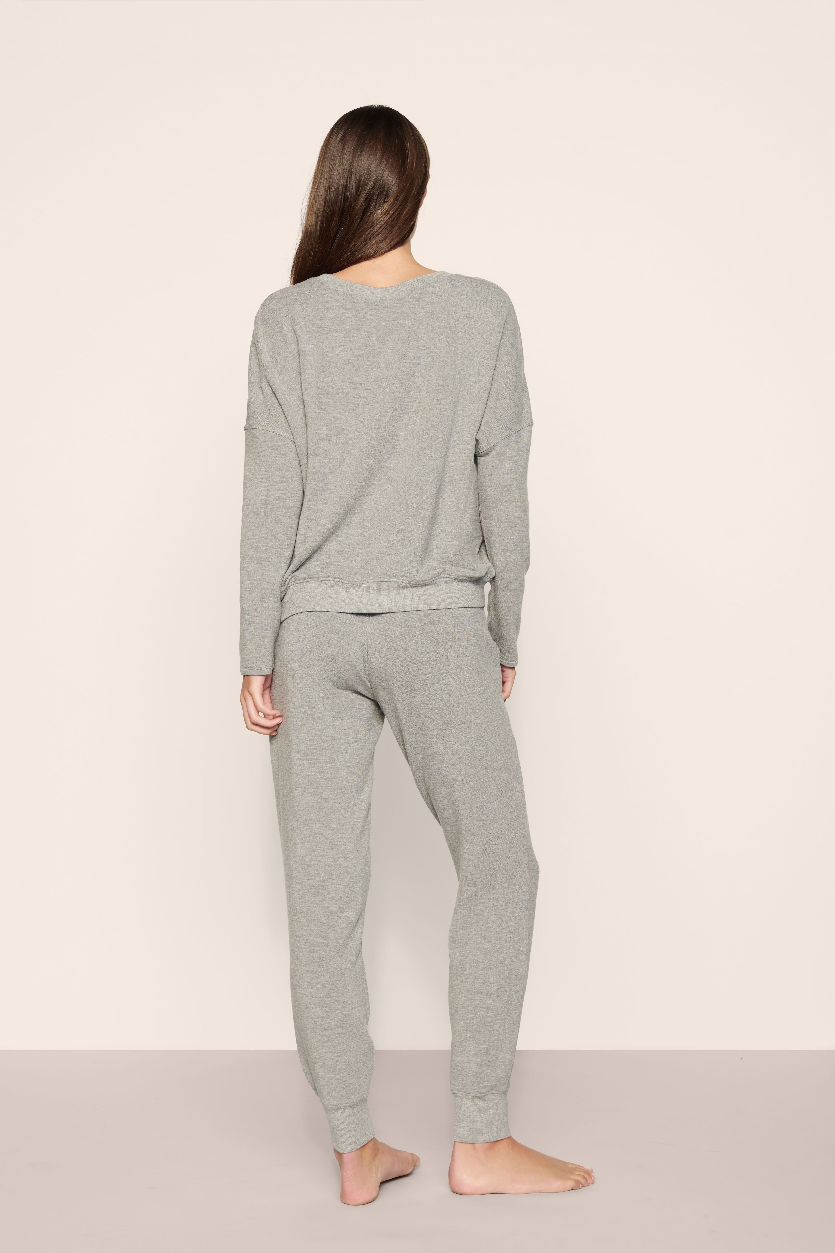 SOFTEST SWEATS JOGGER IN DARK HEATHER GREY