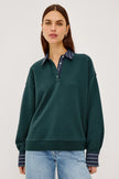 ZAVIER SWEATSHIRT IN FOREST