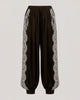 ESME SATIN VERNE PANT IN ESPRESSO