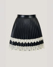 VEGAN LEATHER LANEY SKIRT