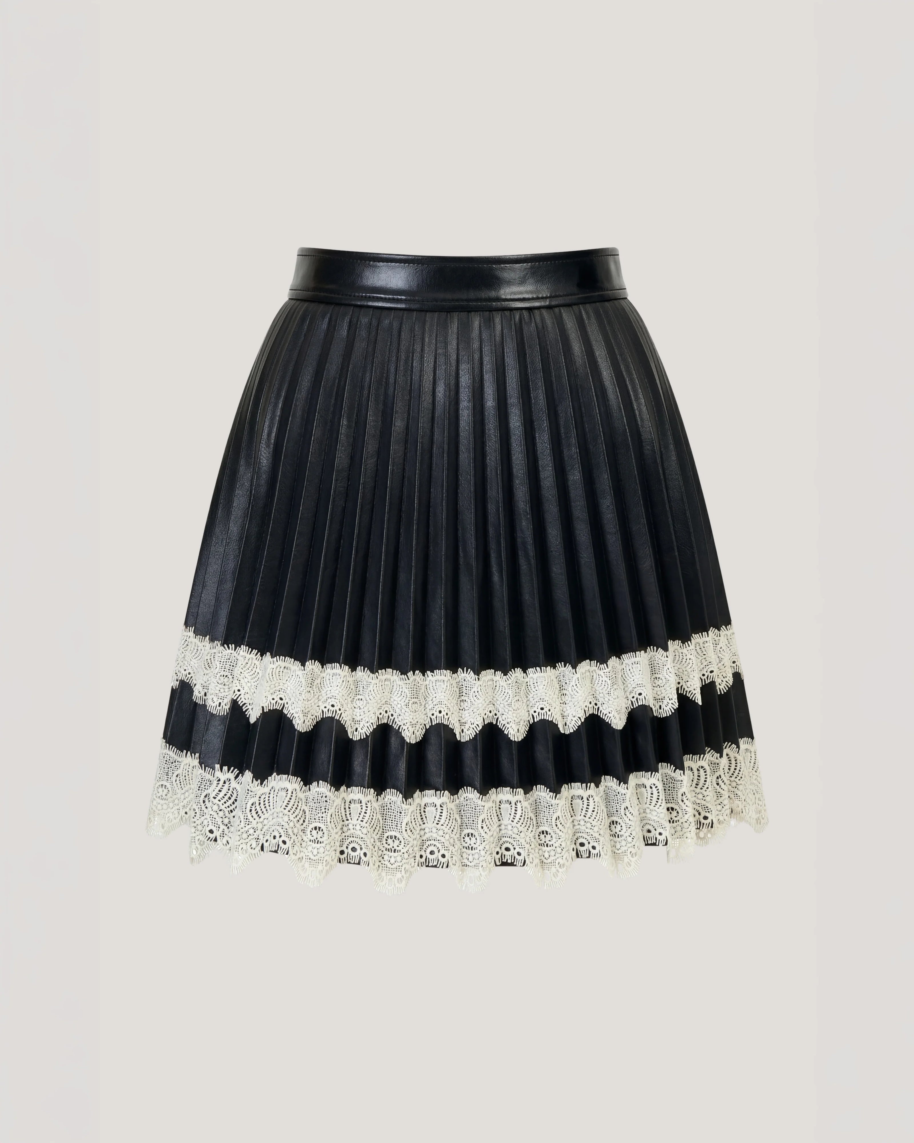 VEGAN LEATHER LANEY SKIRT